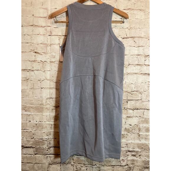 Ododos Tank Dress Womens Small Micro Modal Stretch Athletic Athleisure Gray - Picture 10 of 12